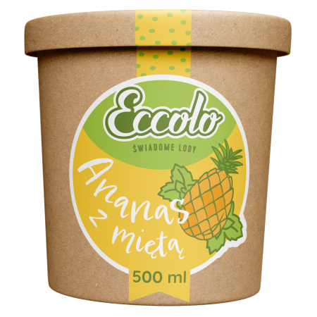 Sorbet Ananas z miętą