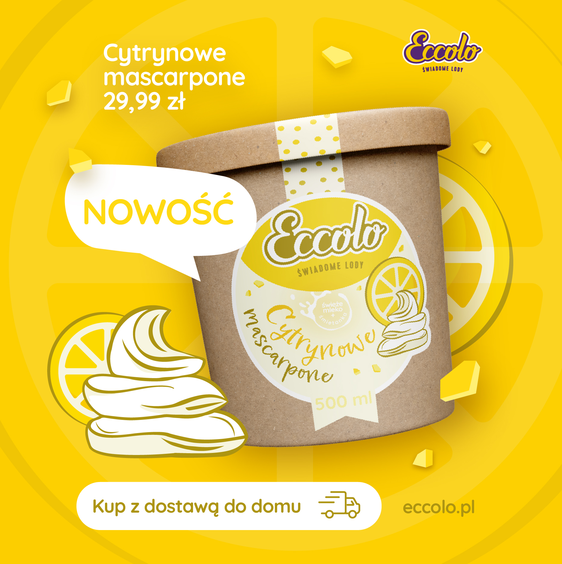 Lody Cytrynowe Mascarpone – jeden smak, jedenaście dni pracy i&nbsp;100% uczciwego rzemiosła