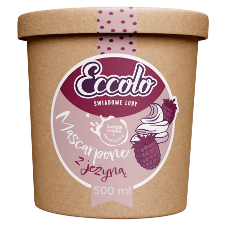 Mascarpone z jeżyną