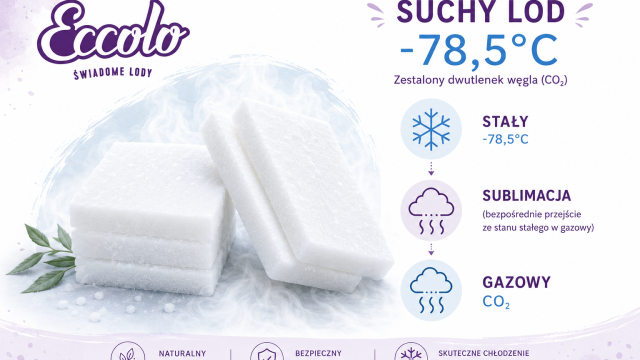 Jak w&nbsp;Eccolo wysyłamy lody, aby dotarły idealnie zamrożone? Poznaj sekret suchego lodu